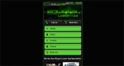 Desktop Screenshot of m.equinoxlasertag.com